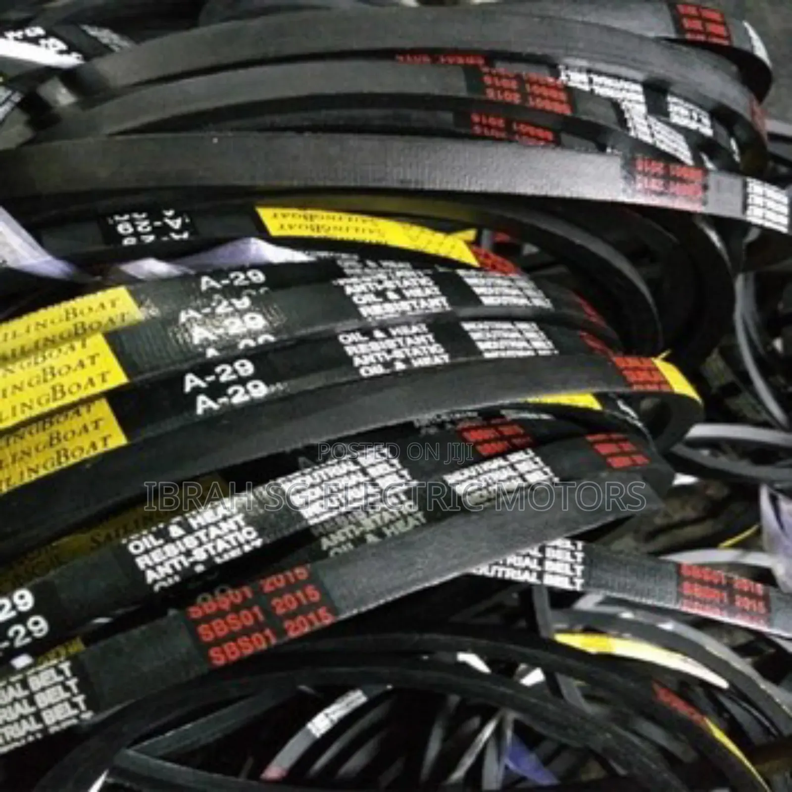 Vbelts in All Sizes and Types