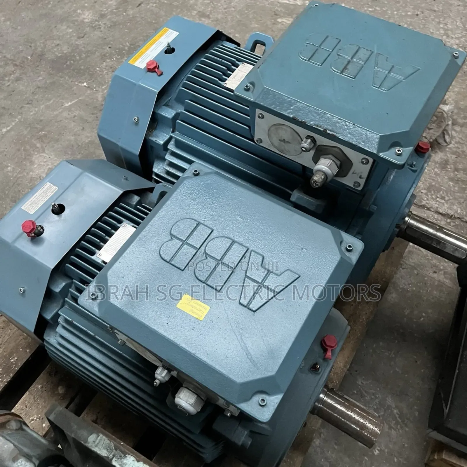 Original Three Phase Used Motors All Sizes
