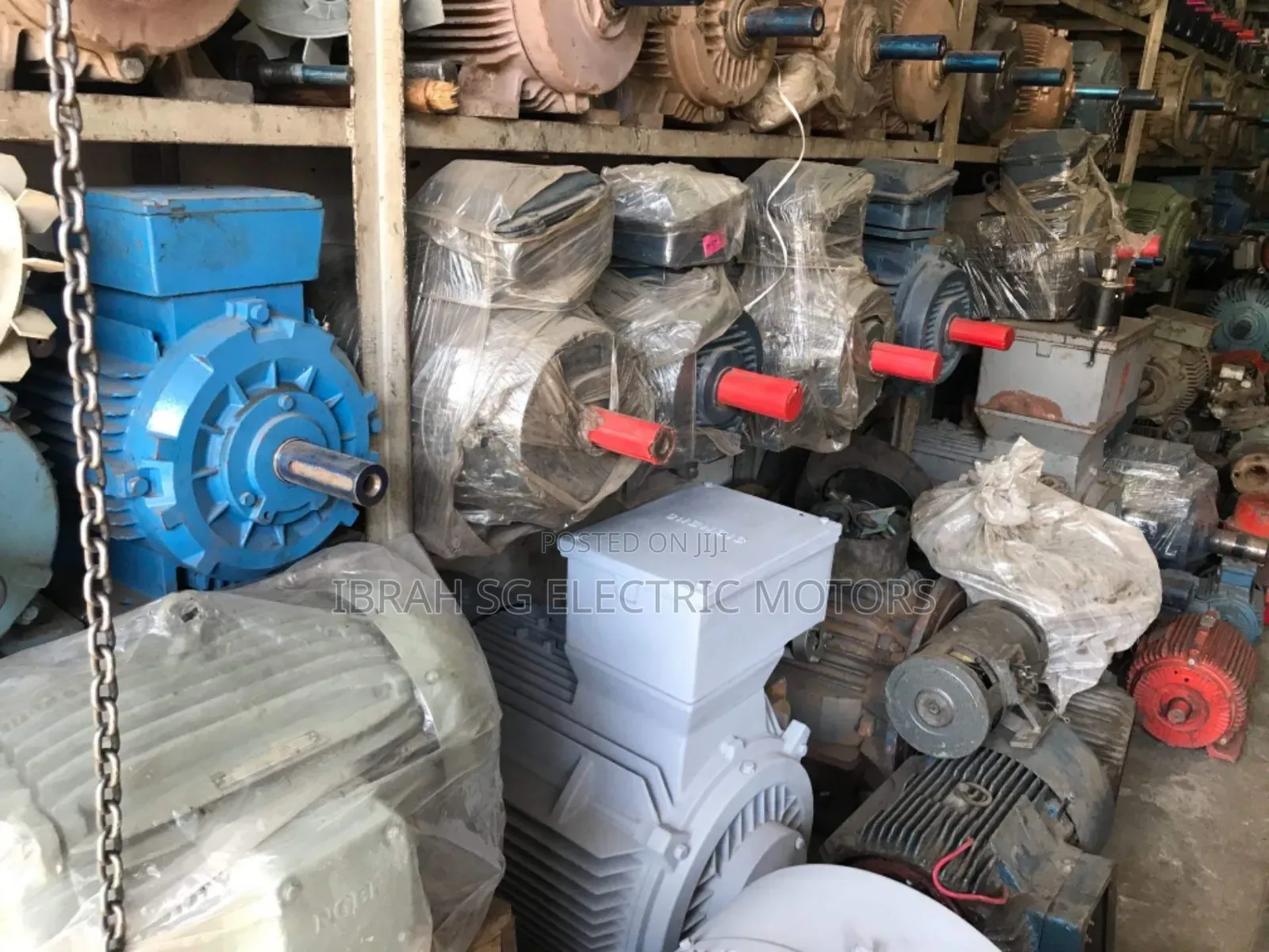 Original Three Phase Used Motors All Sizes