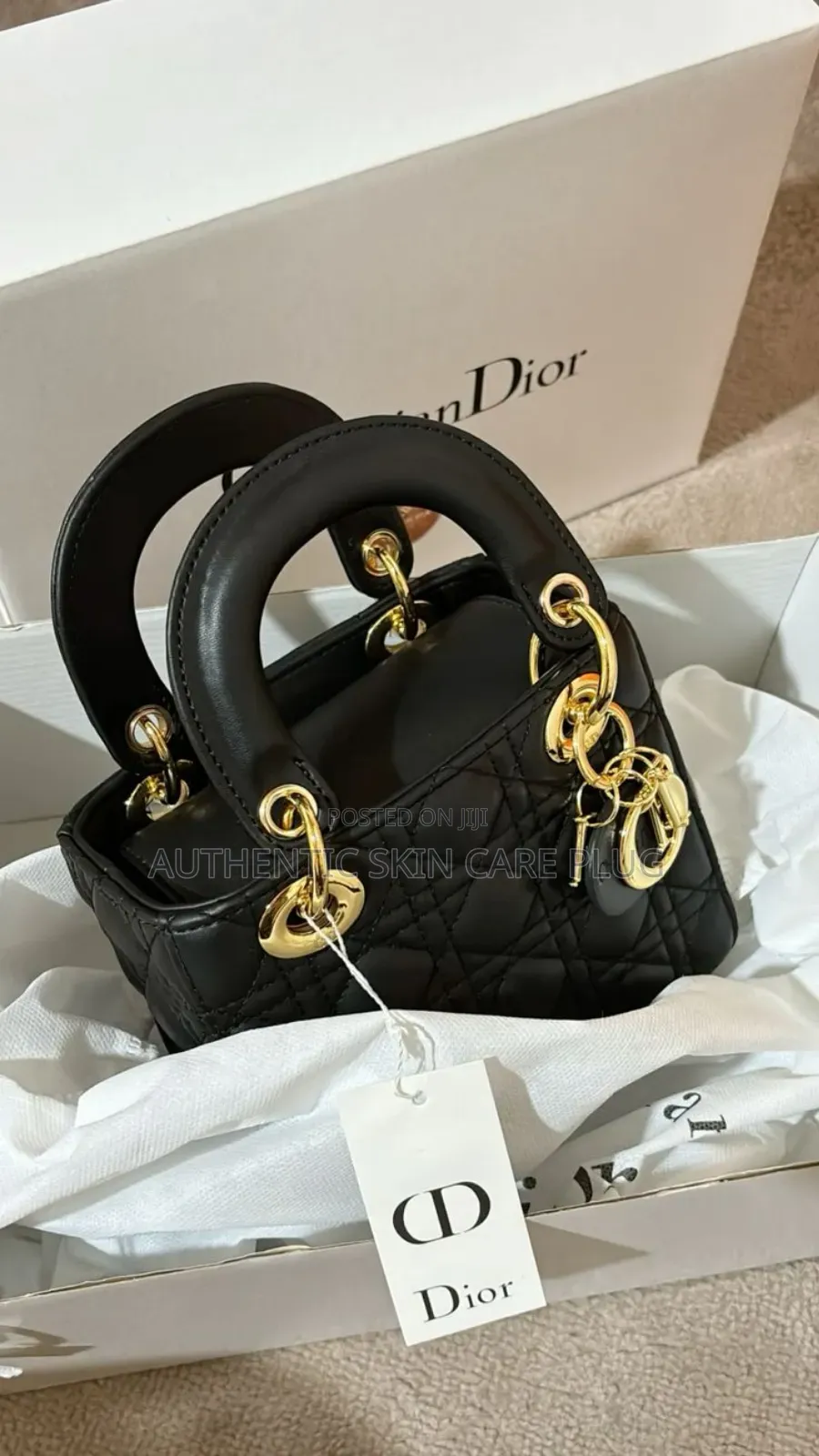 My Dior Bag Black Cannage Lambskin Small