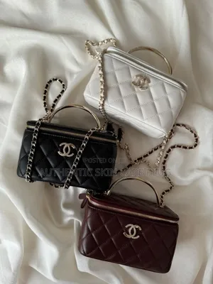 Chanel Mini Vanity Classic Luxury Box Bag Original