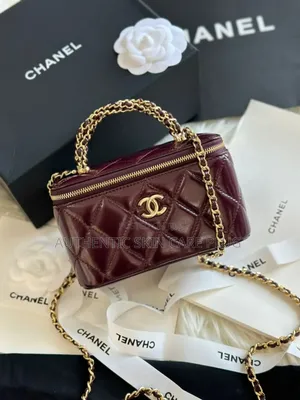 Chanel Mini Vanity Classic Luxury Box Bag Original