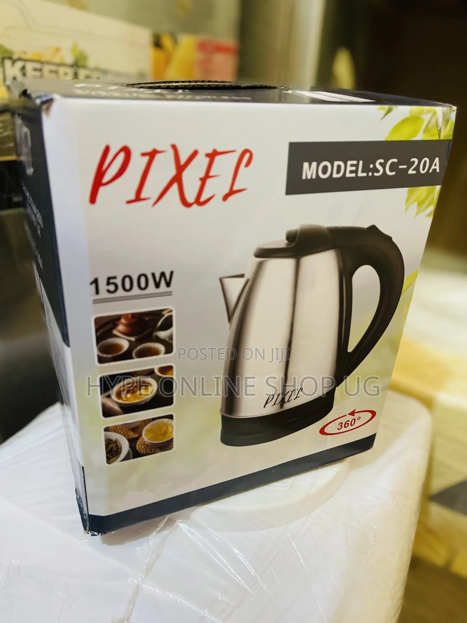 Pixel Electric Stainless Percolator Kettle