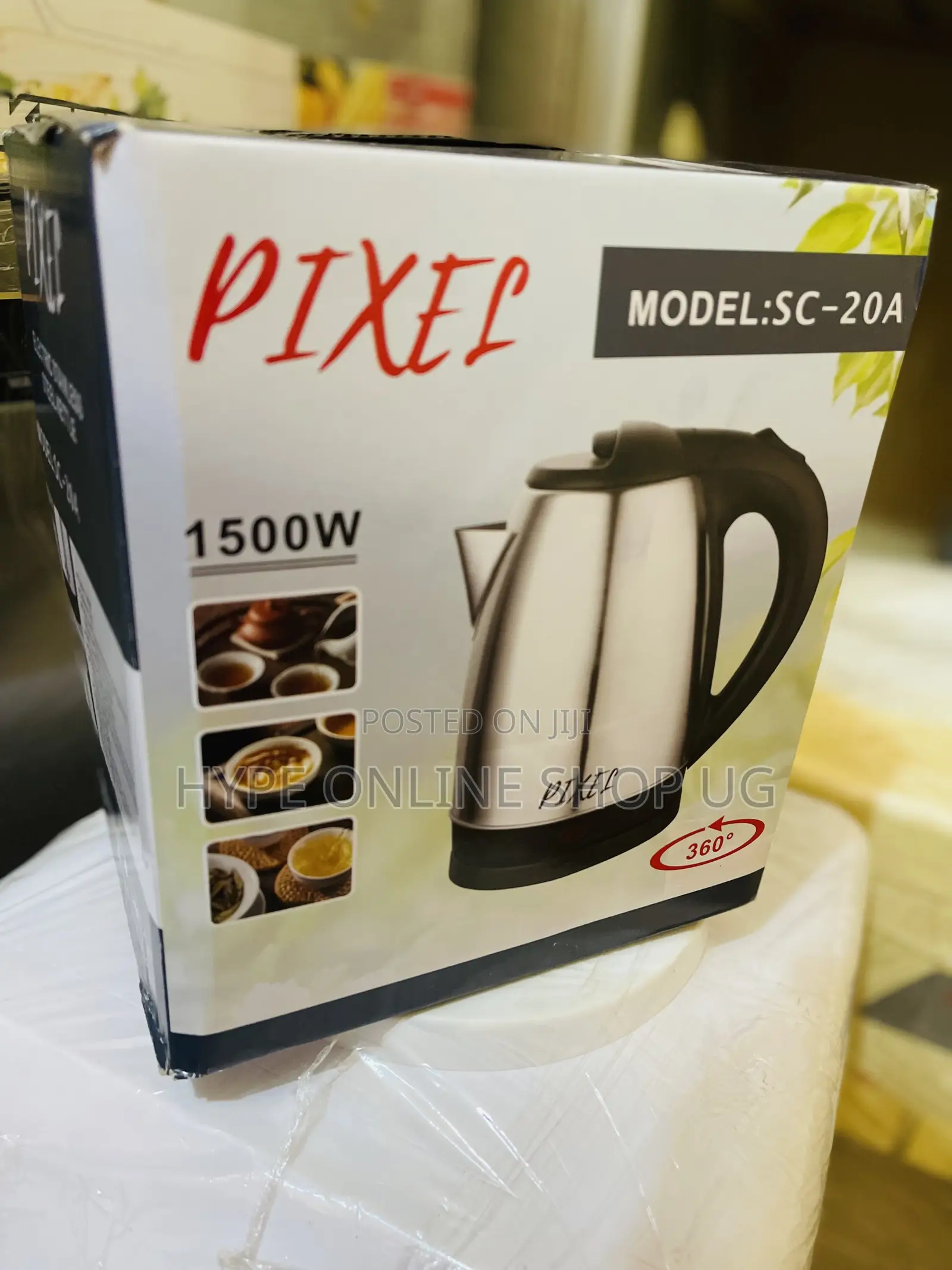 Pixel Electric Stainless Percolator Kettle