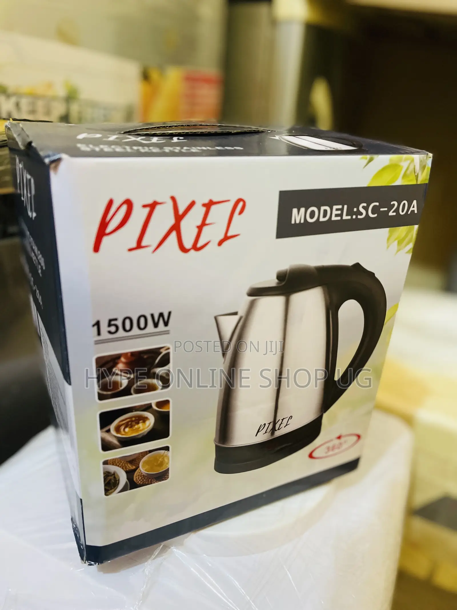 Pixel Electric Stainless Percolator Kettle