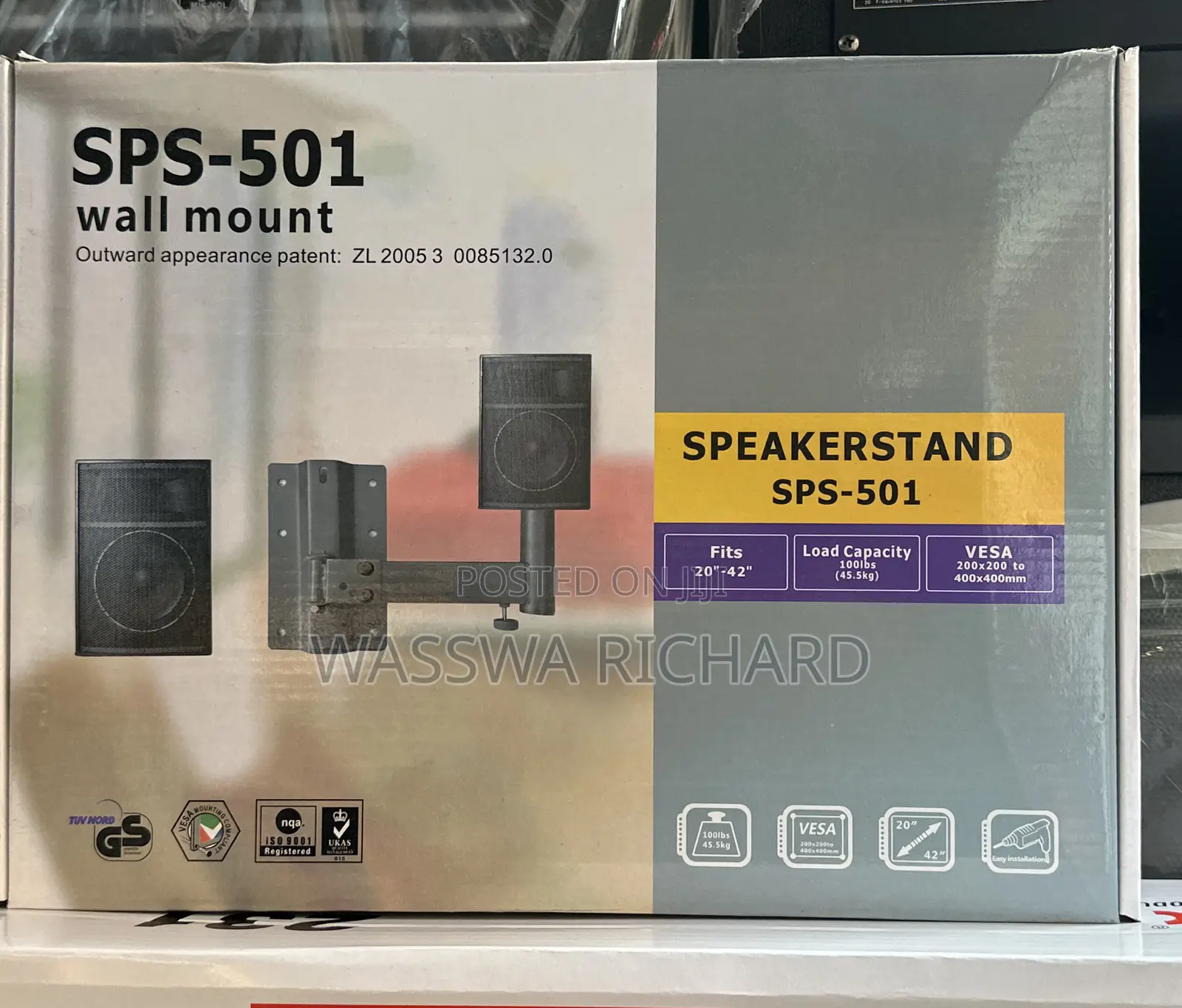 Wall Speaker Stand 501