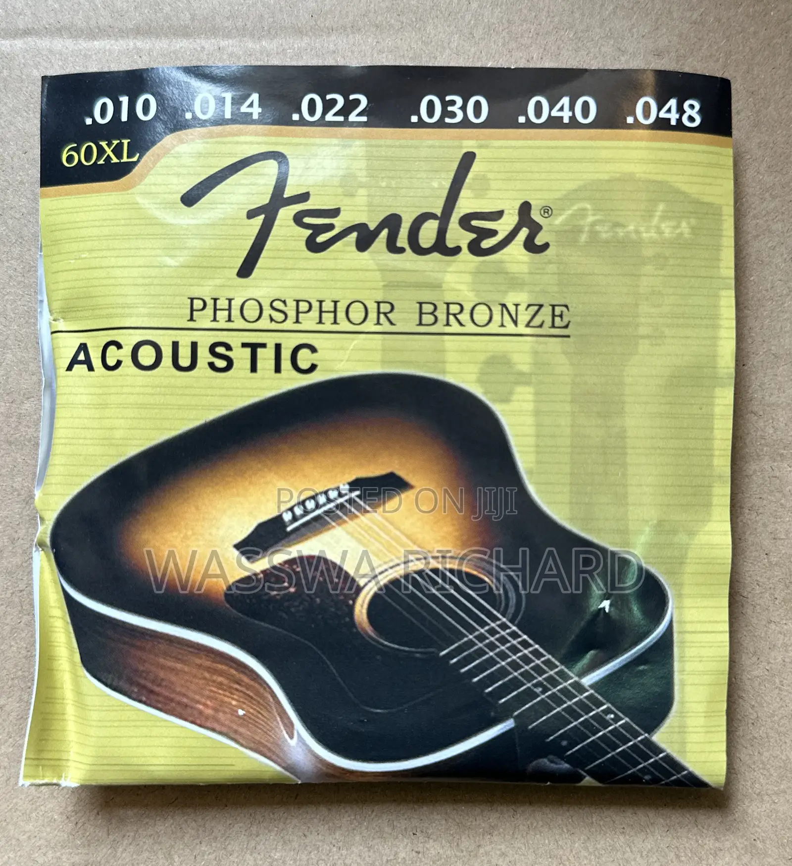 Fender Acoustic Strings 60xl
