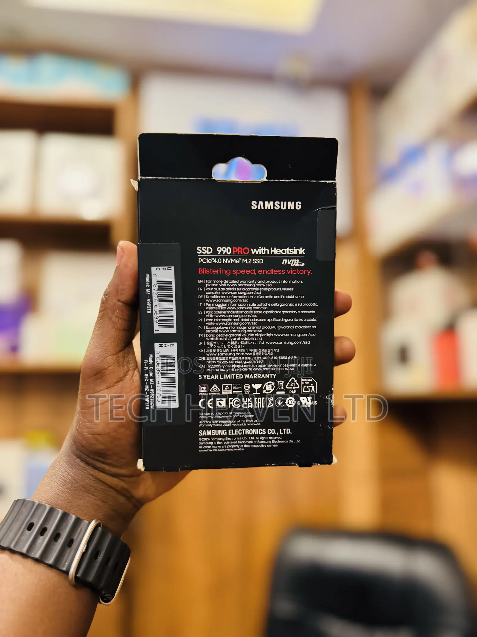 Samsung 990 Pro SSD 2tb Nvme M.2 Pcie Gen4