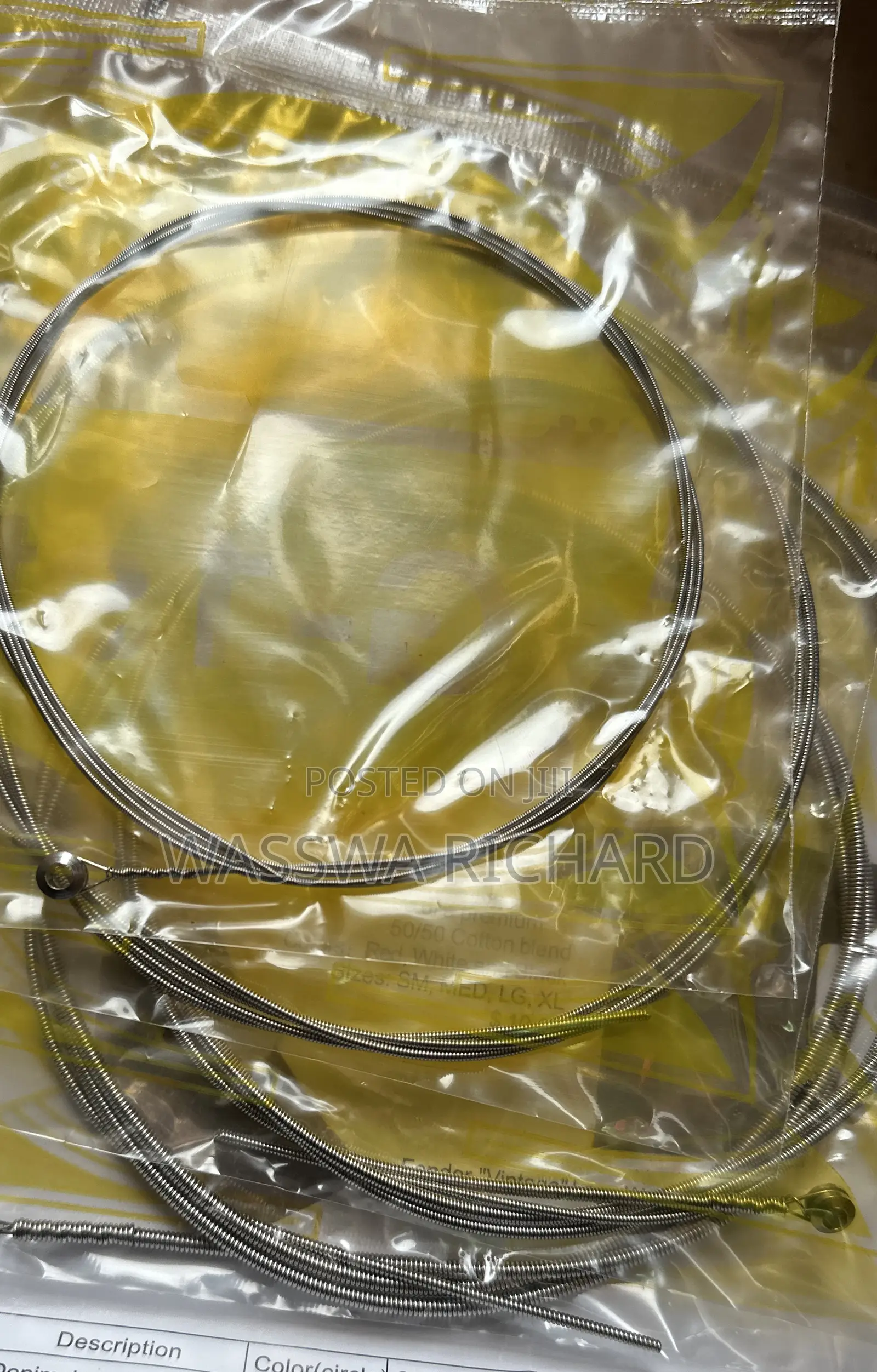 Bass Guitar Strings Fender 4 Strings