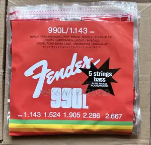 Bass Guitar Strings Fender 5 Strings