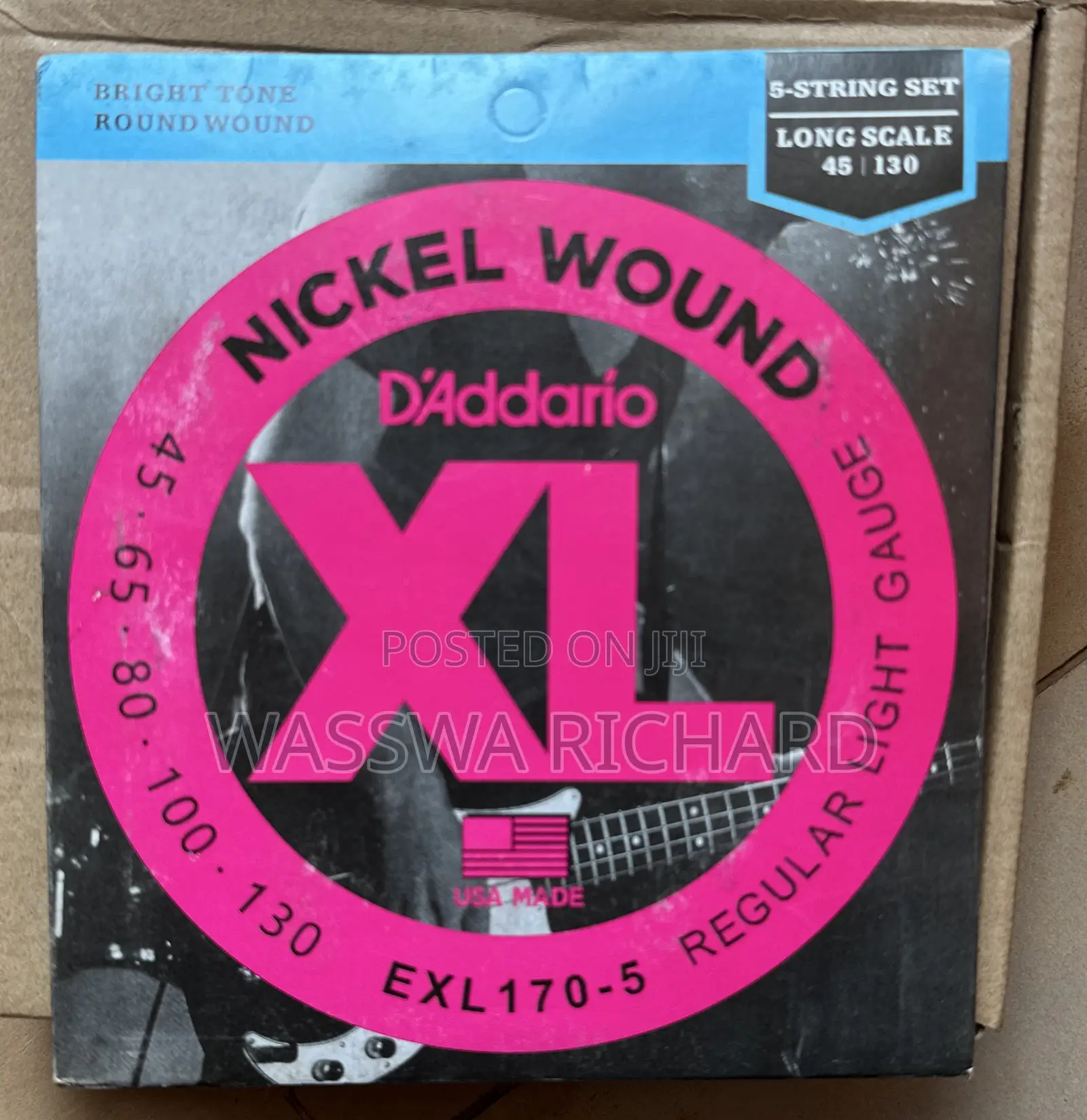 Daddario Bass Guitar Strings Long Scale