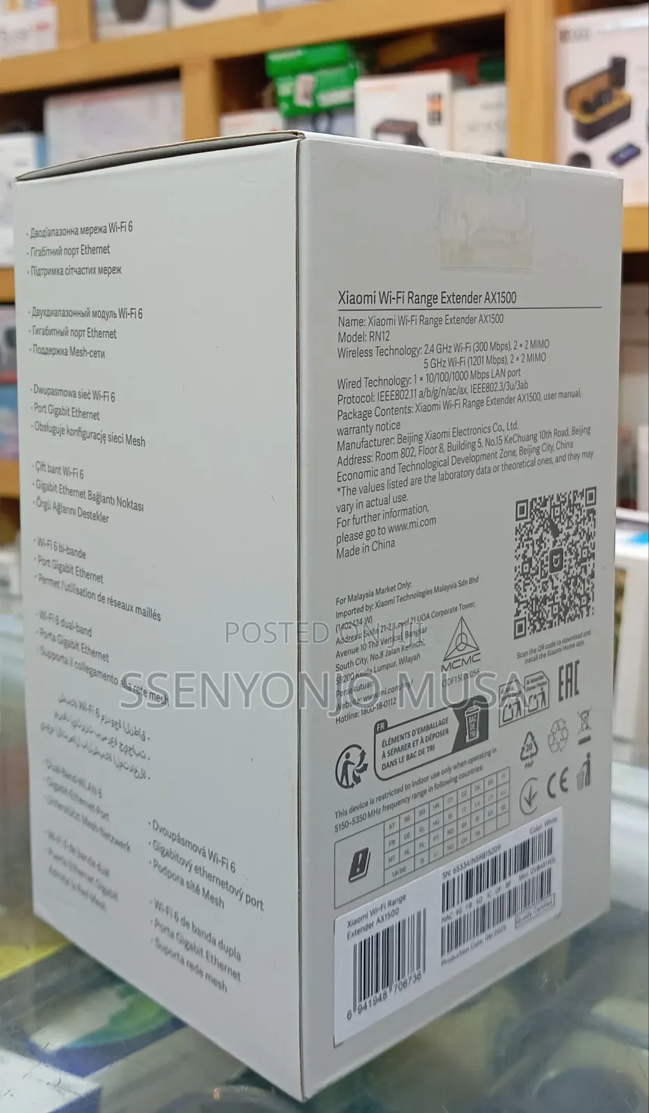 Xiaomi Mi Wi-Fi Range Extender Ac1200 Dual-Band 2.4ghz 5ghz |1200mbps