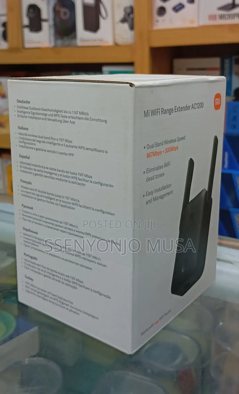 Xiaomi Mi Wi-Fi Range Extender Ac1200 Dual-Band 2.4ghz 5ghz |1200mbps