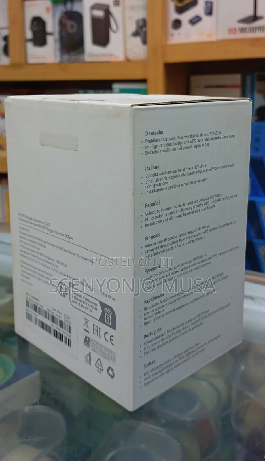 Xiaomi Mi Wi-Fi Range Extender Ac1200 Dual-Band 2.4ghz 5ghz |1200mbps