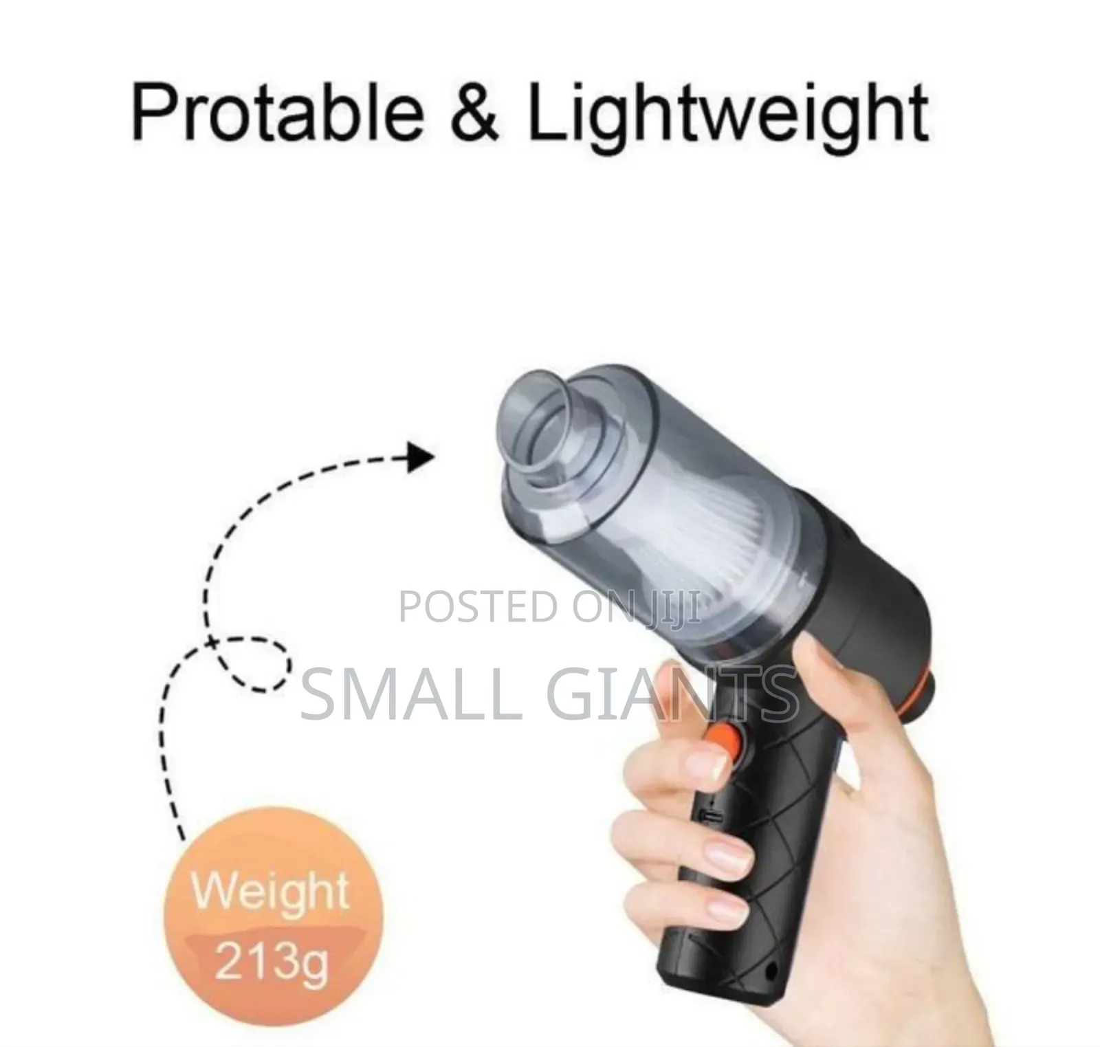 Yt-M2037 2-in-1 Portable Vacuum Cleaner