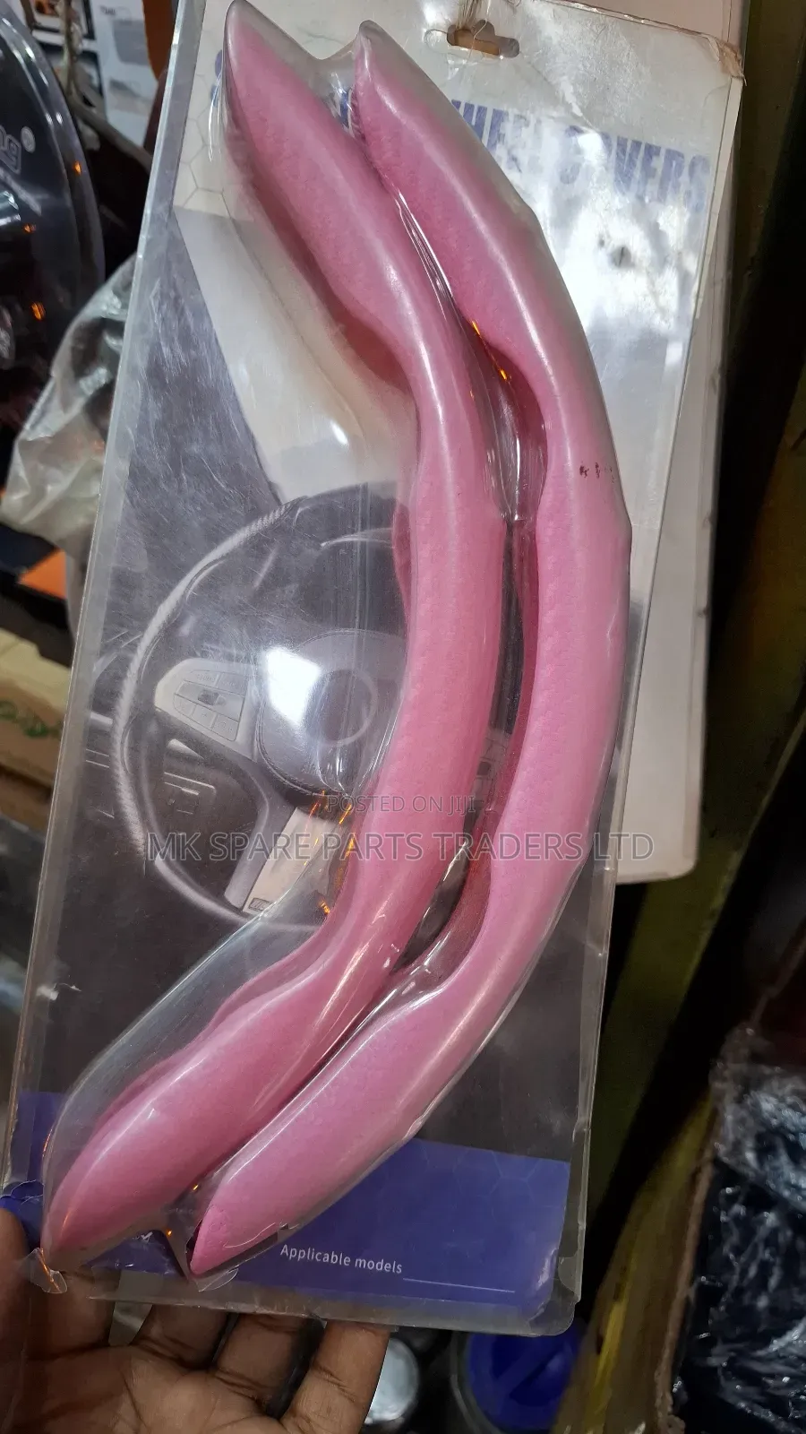 Pink Steering Covers