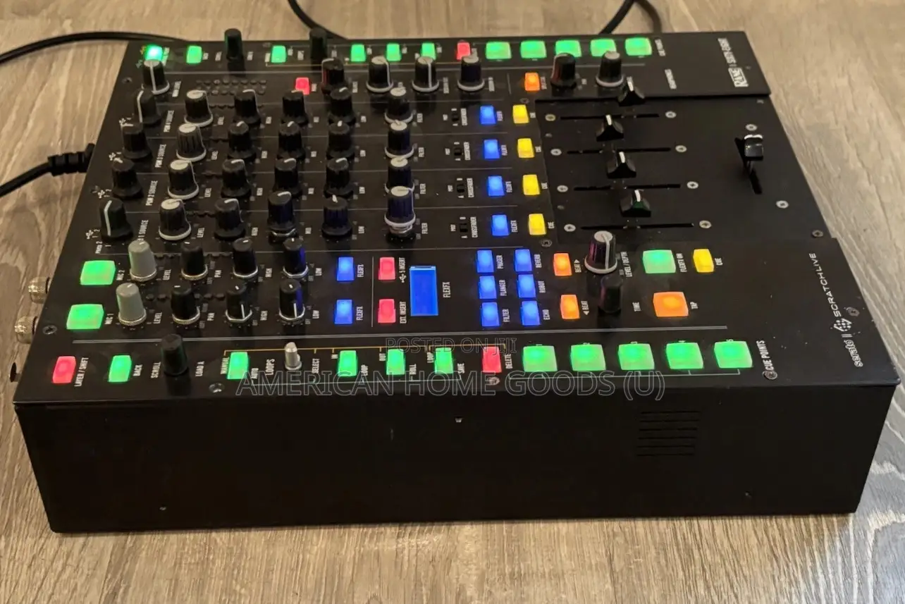 Rane 68 Sixty Eight 4 Channel Serato Dj Mixer With Dual Usb/Mic Ports.