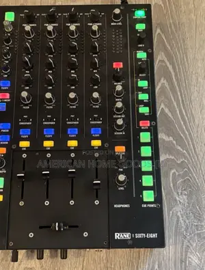 Rane 68 Sixty Eight 4 Channel Serato Dj Mixer With Dual Usb/Mic Ports.