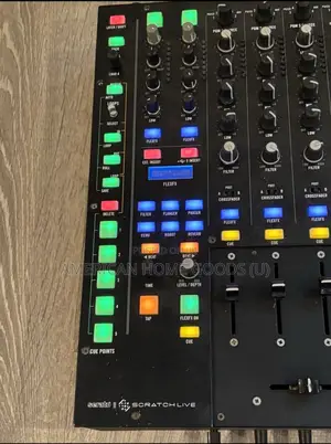 Rane 68 Sixty Eight 4 Channel Serato Dj Mixer With Dual Usb/Mic Ports.