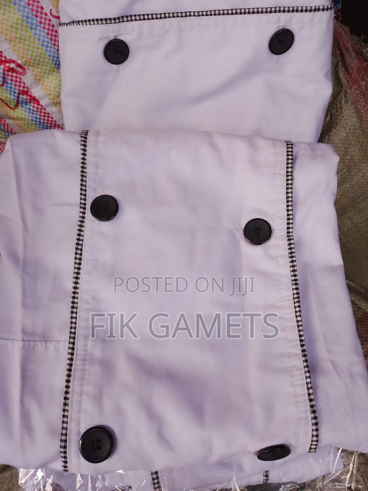 Chefs Coats (Checked)
