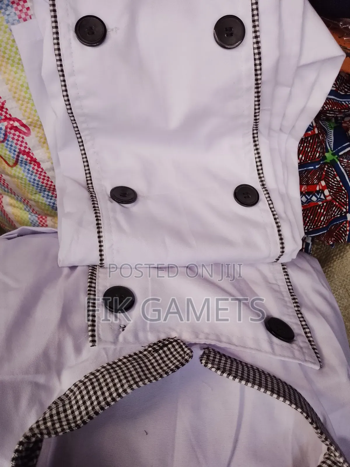 Chefs Coats (Checked)