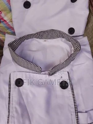 Chef Jackets, Checked Material.