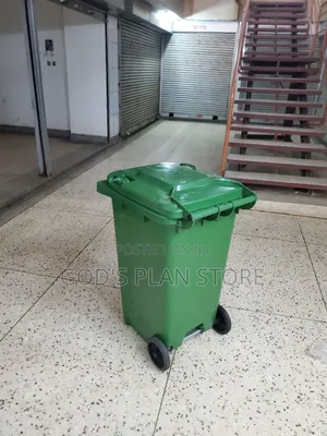 Del Green 240litres Plastic Dust Bins