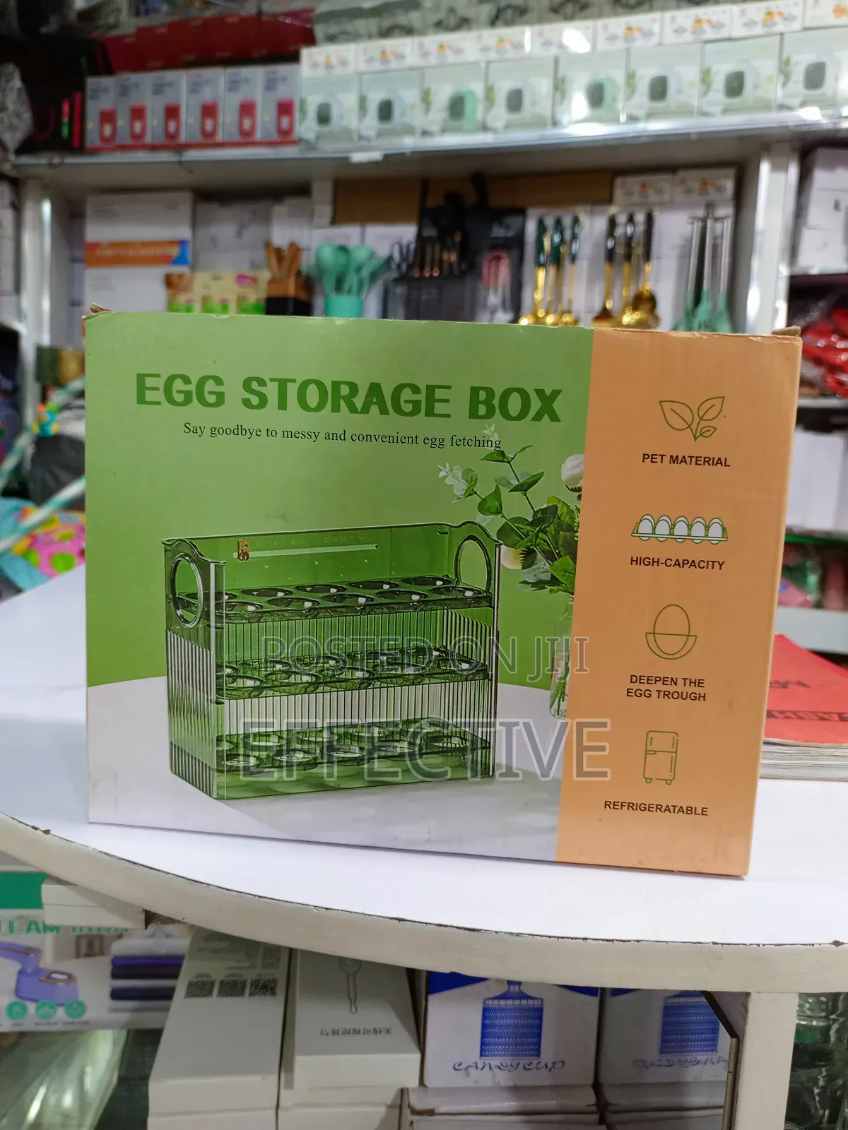 Multi-Layer Egg Storage Box.