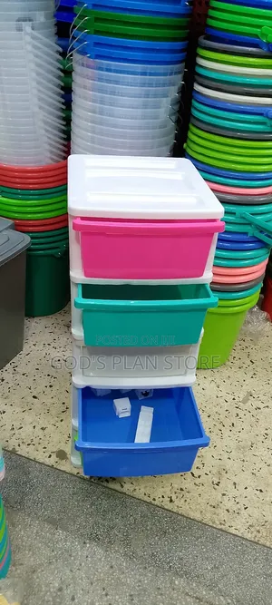Patio Plastic Storage Cabinet Plastic Storage Drawer Trolley