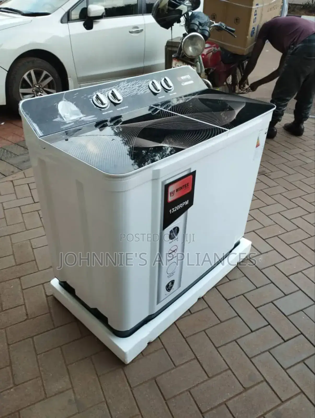 Wintex Semi-Automatic Twin Tub Washing Machine – 1320 RPM
