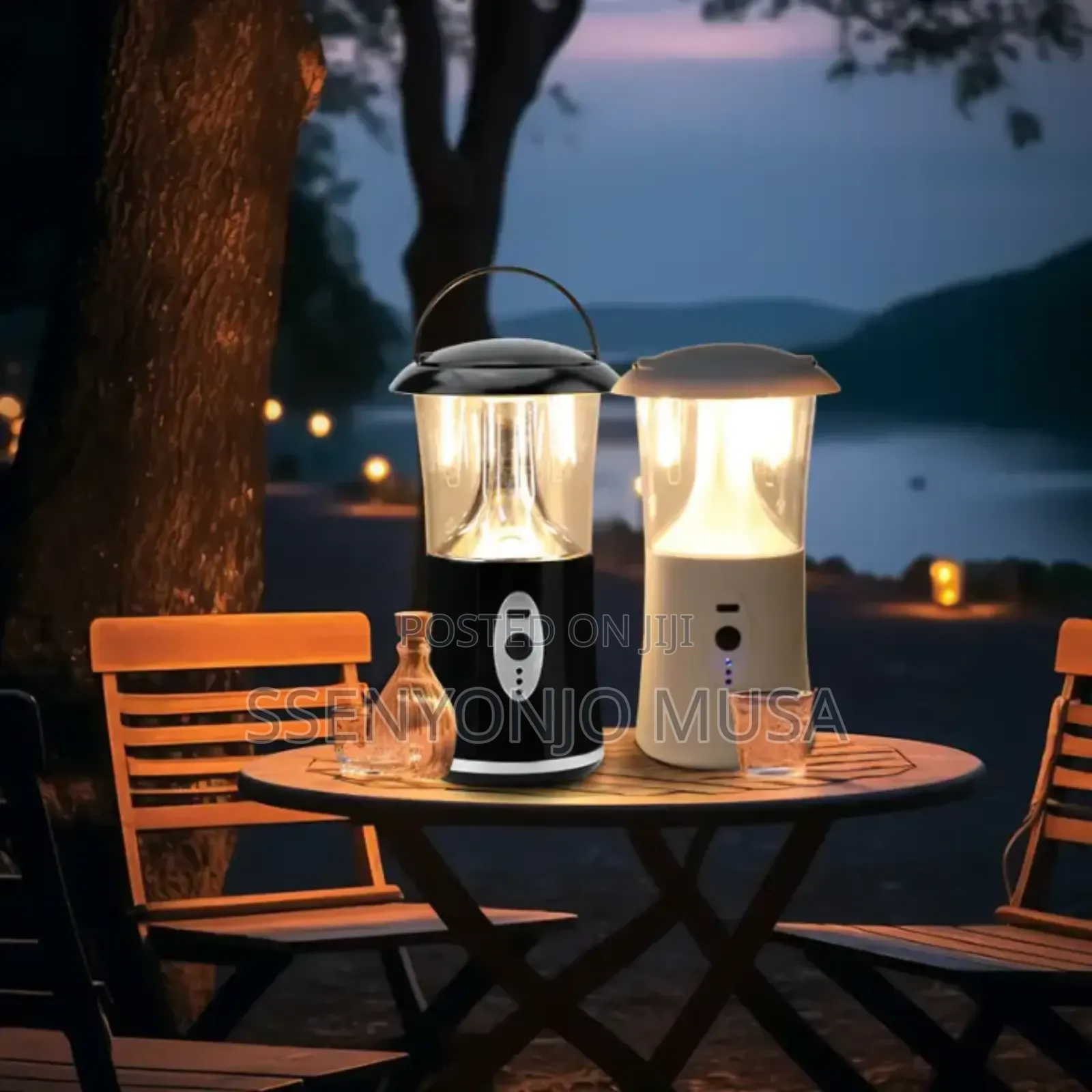 Camping Lantern | Usb Rechargeable Led Lamp | 3 Light Modes | Dimmable