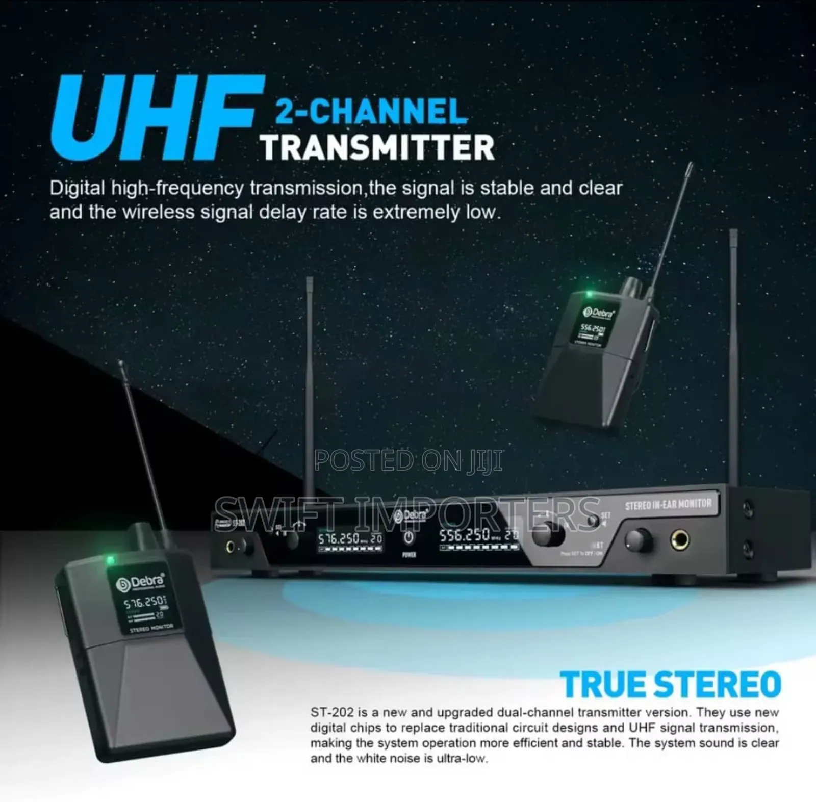 In Ear Monitor Wireless System Stereo Wireless Inear Monitor System