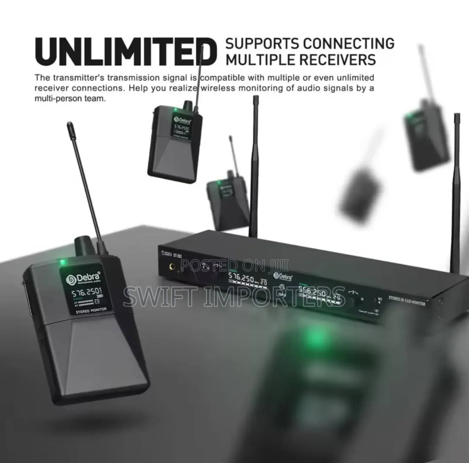 In Ear Monitor Wireless System Stereo Wireless Inear Monitor System