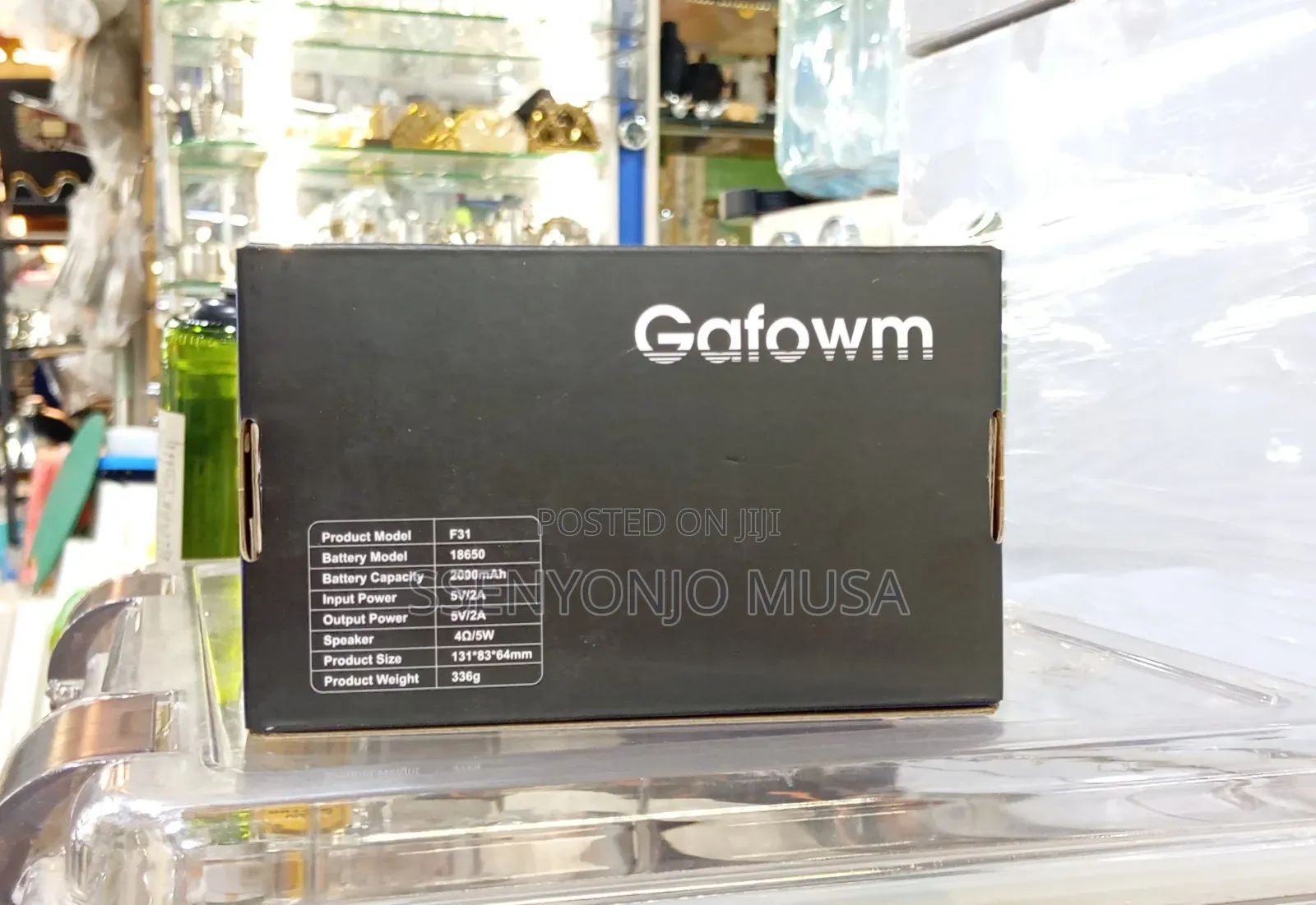 Gafowm F31 Wireless Induction Bluetooth Speaker With Phone Stand | 5w