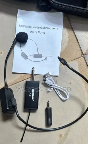 K-5 Uhf Headset Microphone Wireless