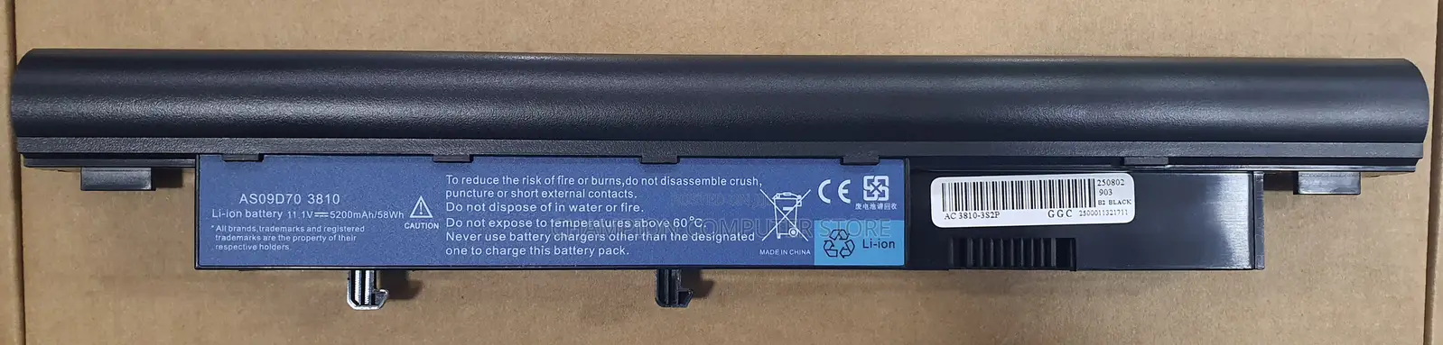 Acer Aspire 3410 3750 3810t 3811t 4410 4810t 5538 5810t 8371g 8571g