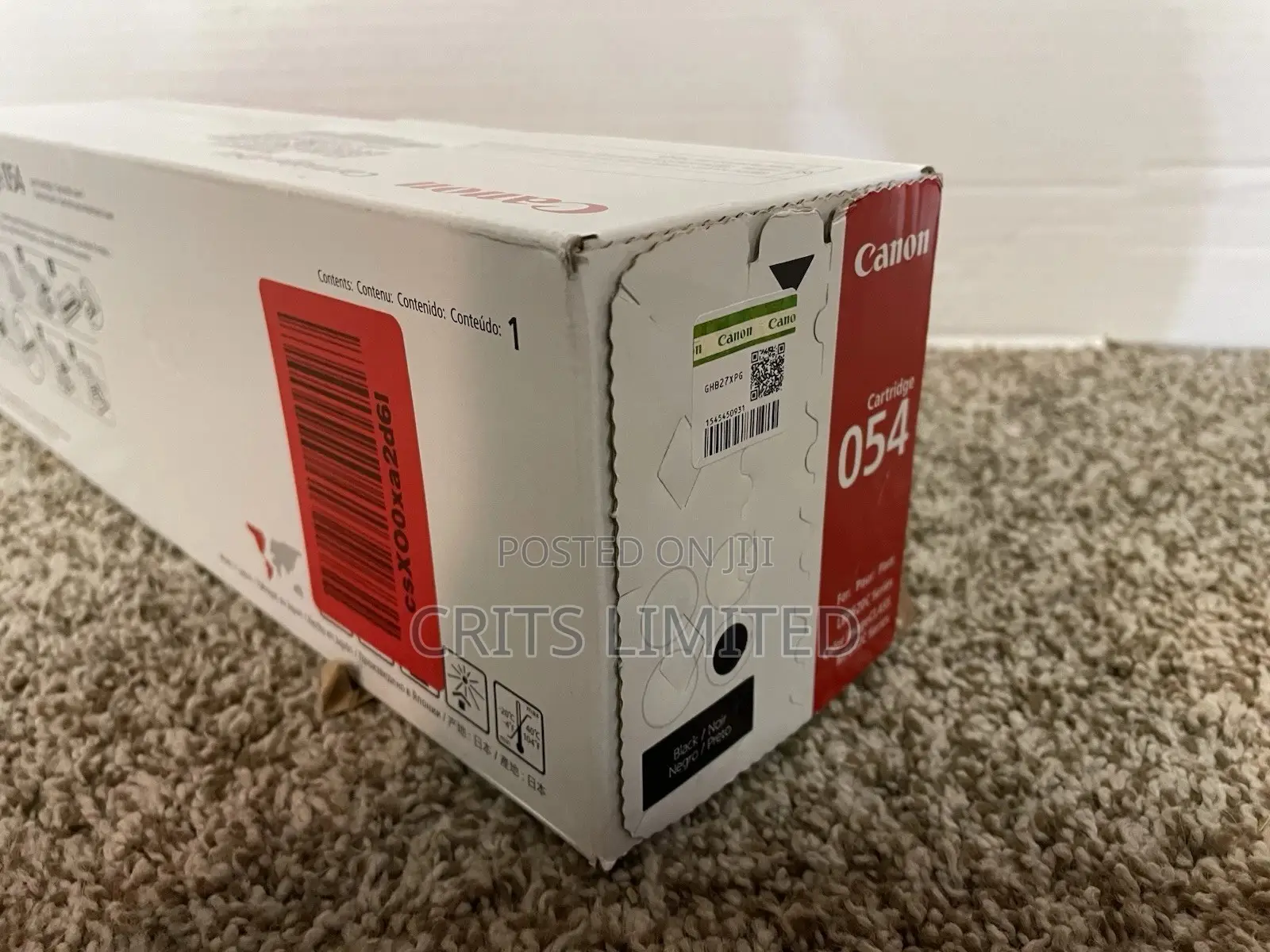 Canon 054 Toner Cartridges Genuine Oem for Mf640c Lbp620c