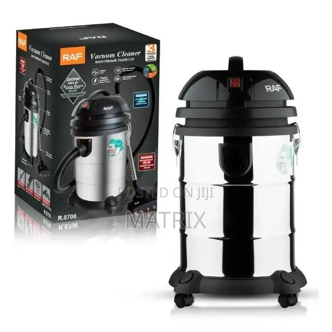 Raf 30 Liters / 30l Commercial Carpet Vacuum Cleaner R.8706