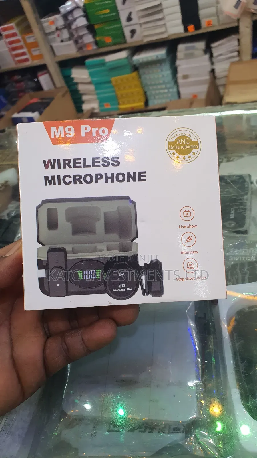 M9 Pro Wireless Microphone