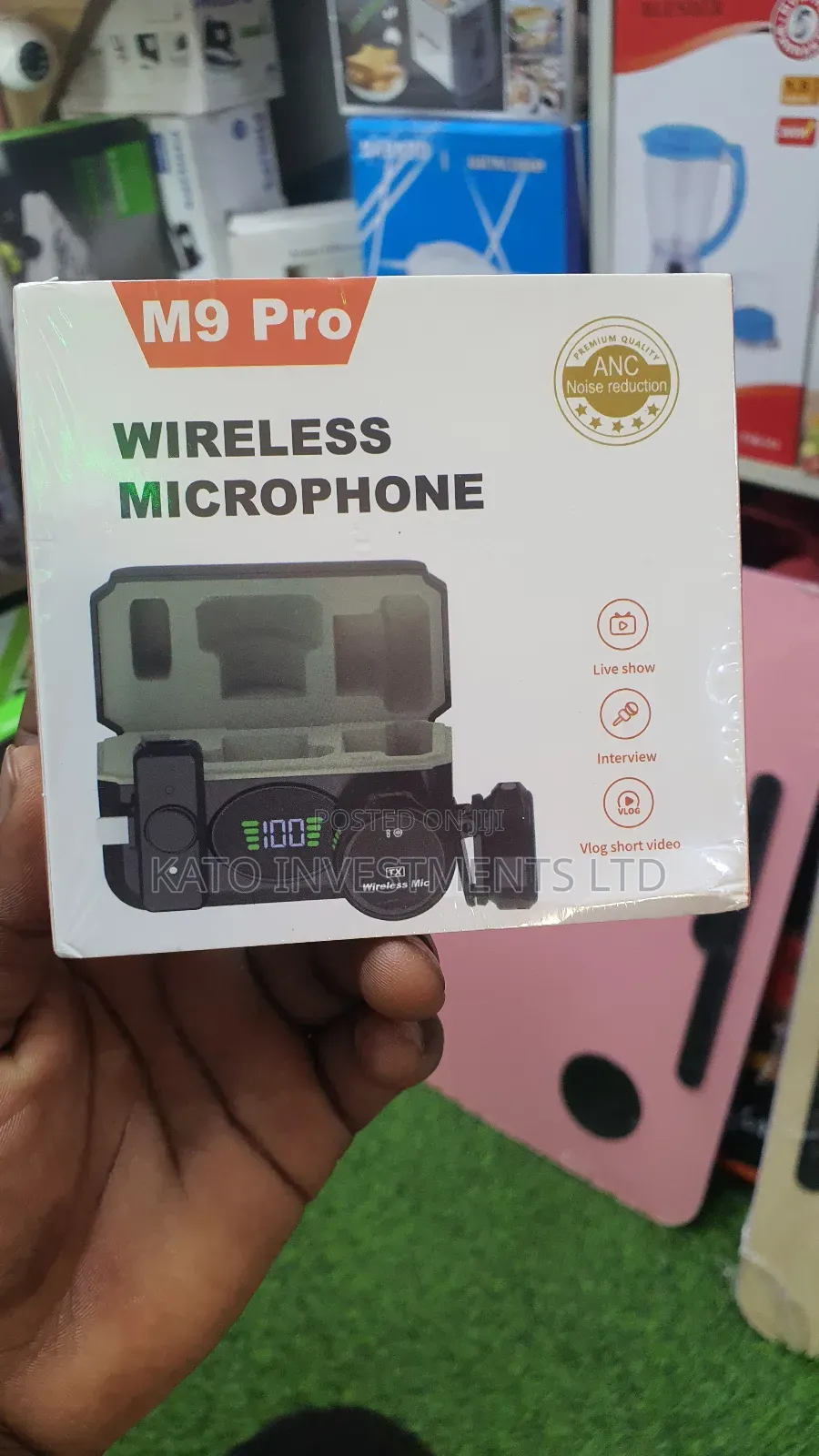 M9 Pro Wireless Microphone