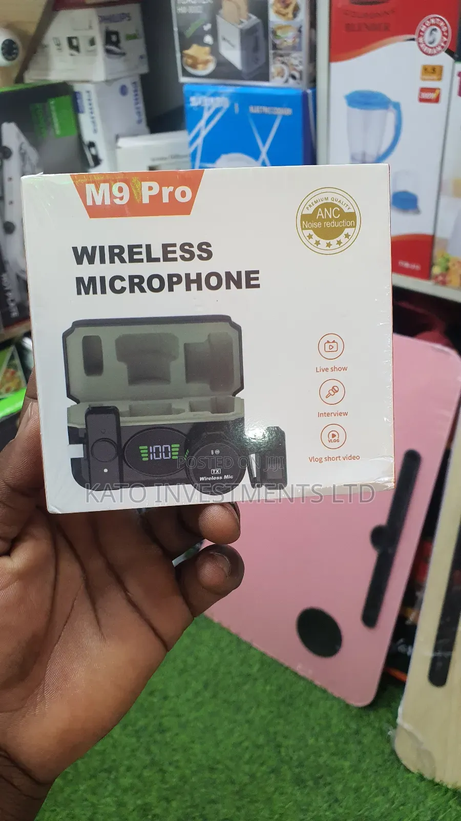 M9 Pro Wireless Microphone