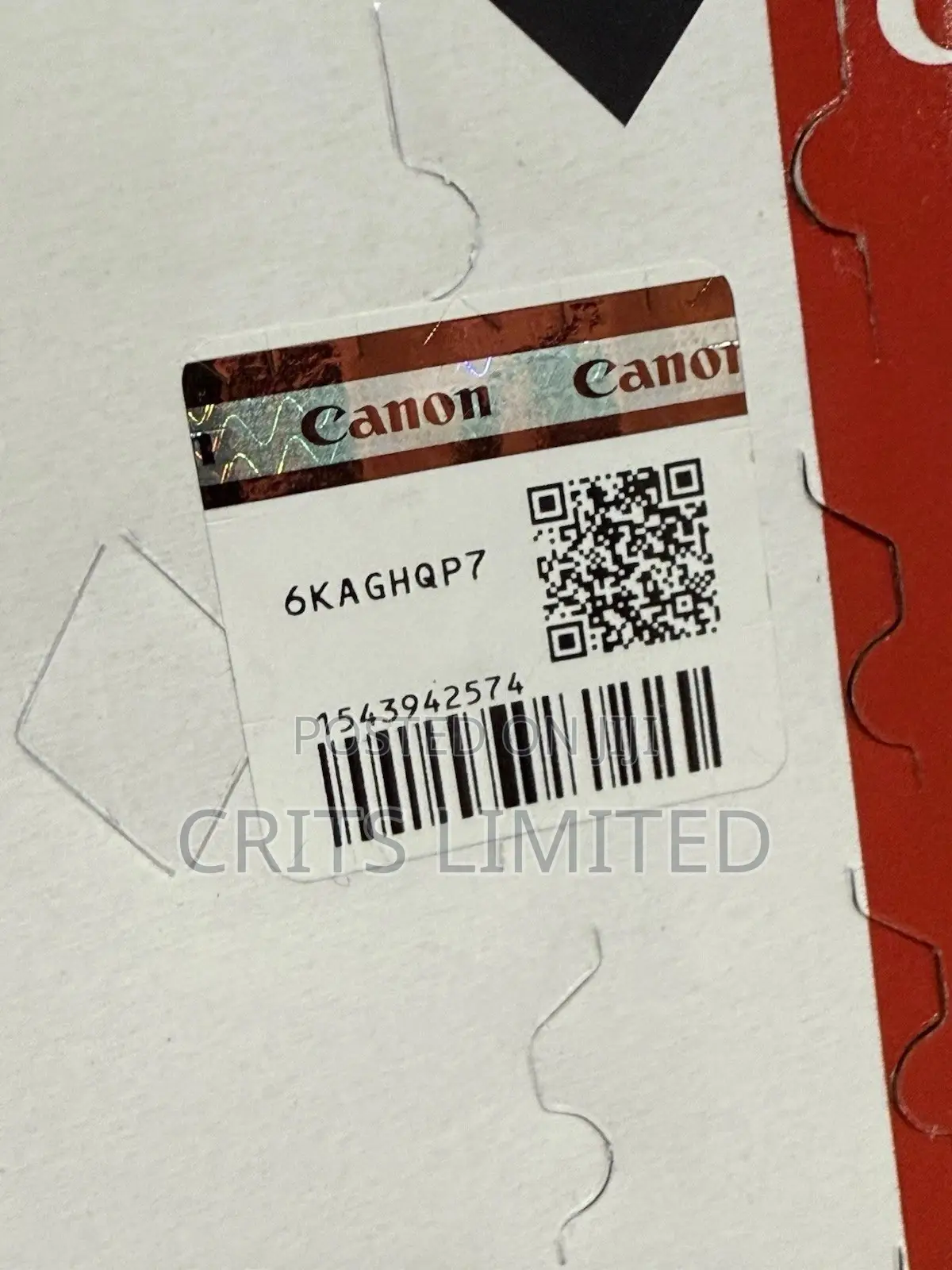 Canon Genuine 069 Toner Cartridge 4 Colors Set