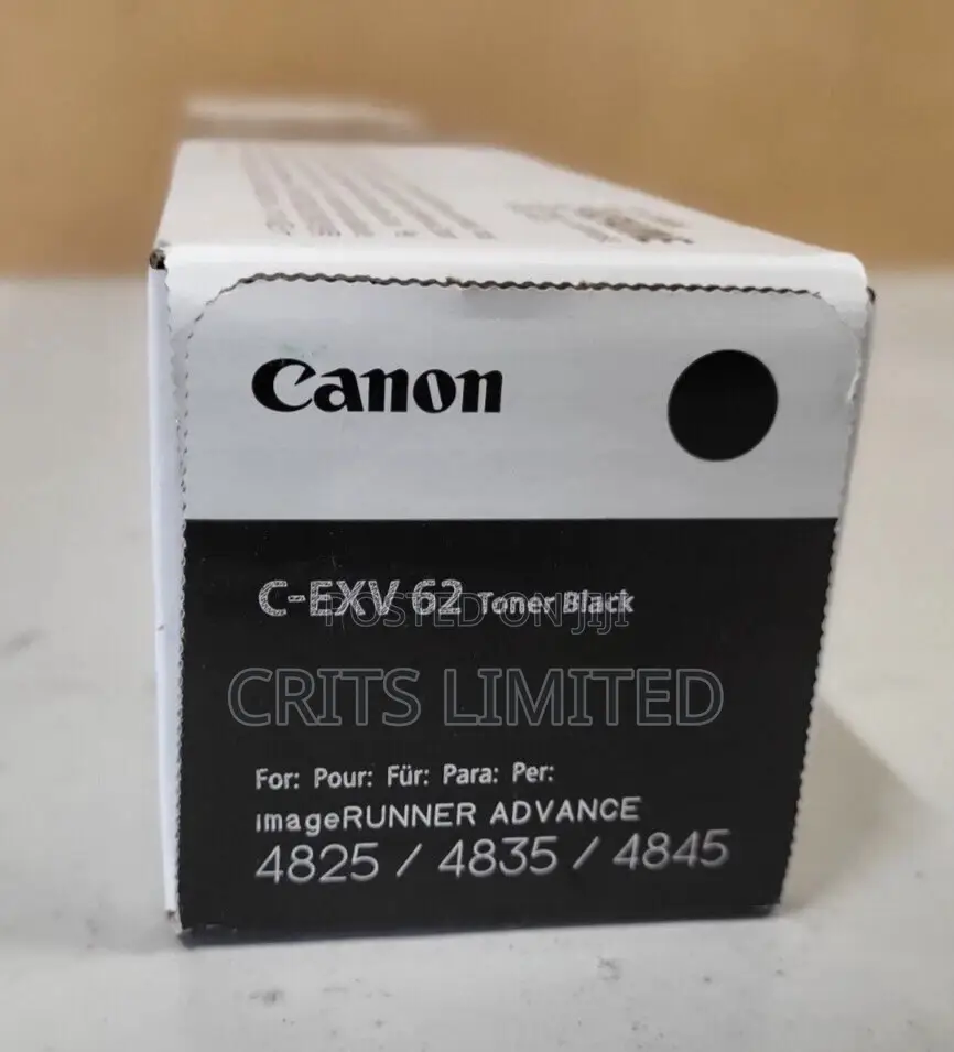 Genuine Canon C-Exv 62 Black Toner Cartridge