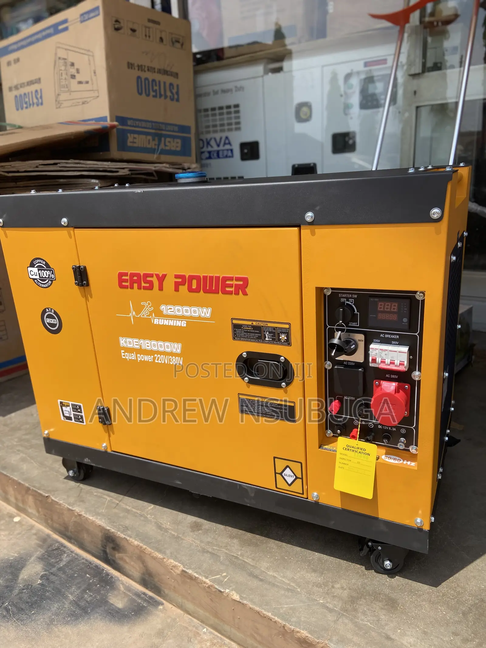 Diesel Silent Generator