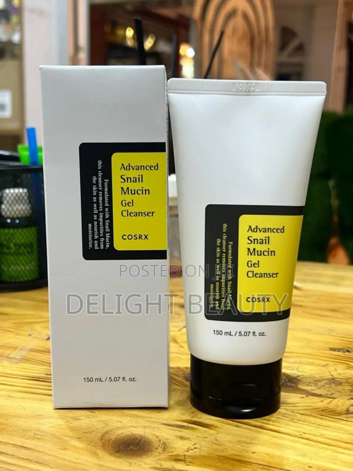 Cosrx Advanced Snail Mucin Gel Cleanser