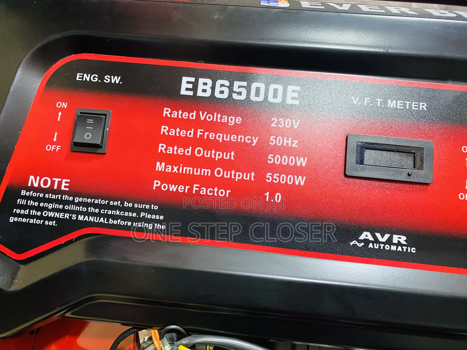 5.5kva Power Generator Everbest Brand