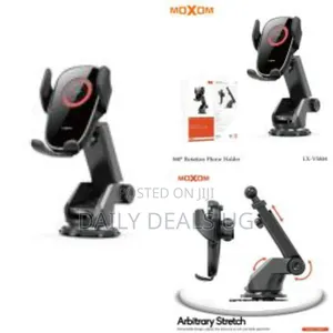 Moxom Lx-Vs804 Flexible 2 in 1 , 360° Rotation Dashboard or Windscreen