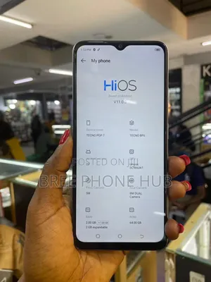 Tecno Pop 7 64 GB Blue