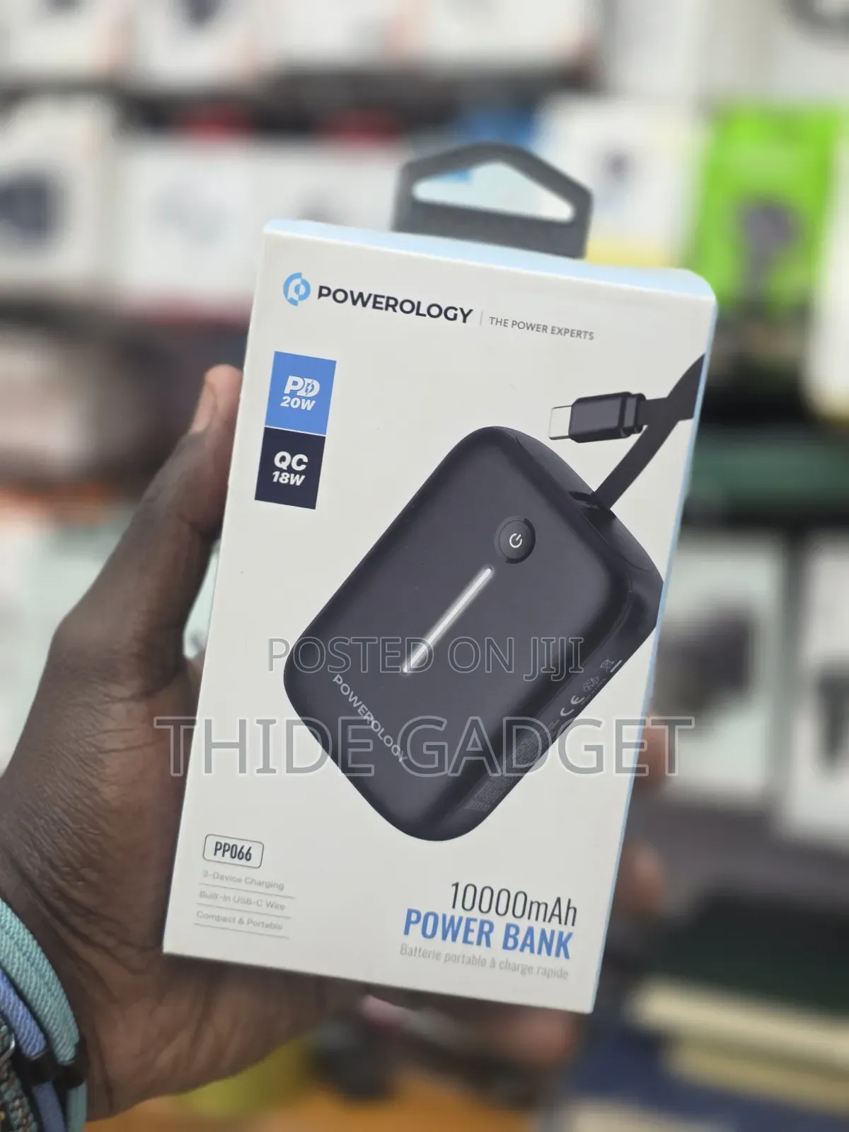 Powerology 10000mah Powerbank Fast Charging Powerbank 20w