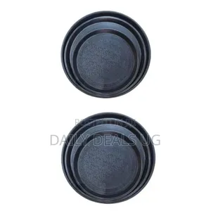 Pack of 3 Deep Round Restaurant Cafe Hotel Kitchen Plastic Custom